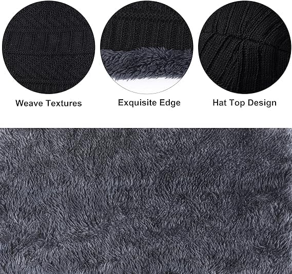 Unisex Woolen Cap Set Pack of 2