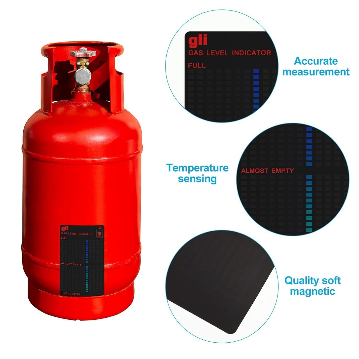 Gas Bottle Level Indicator (Pack of 1)