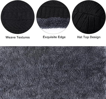 Unisex Woolen Cap Set Pack of 2