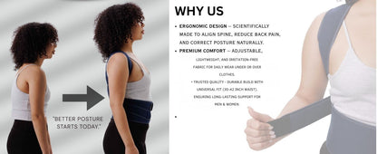 Posture Corrector Belt Unisex
