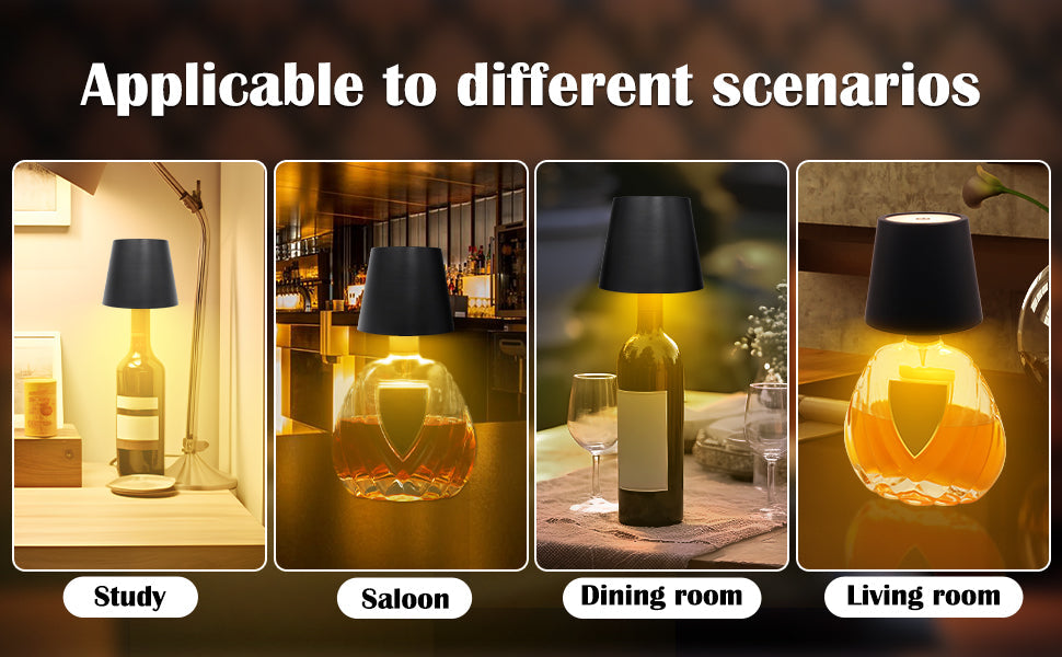 Wireless Bottle Lamp