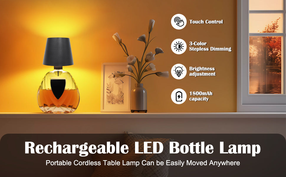 Wireless Bottle Lamp